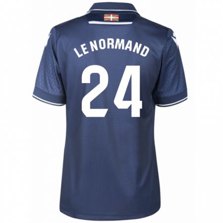 Kandiny Bambino Maglia Robin Le Normand #24 Marina Militare Kit Gara Away 2023/24 Maglietta