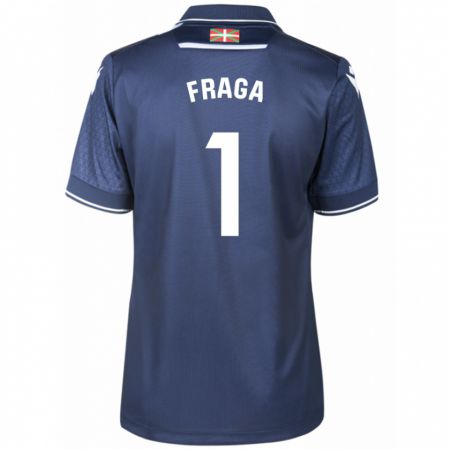 Kandiny Bambino Maglia Aitor Fraga #1 Marina Militare Kit Gara Away 2023/24 Maglietta