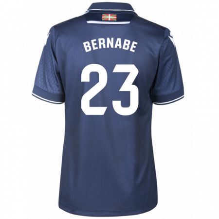 Kandiny Kinderen Alejandra Bernabé De Santiago #23 Marine Uitshirt Uittenue 2023/24 T-Shirt België