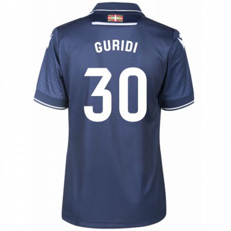 Kandiny Bambino Maglia Elene Guridi Mesonero #30 Marina Militare Kit Gara Away 2023/24 Maglietta