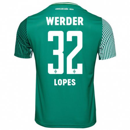 Kandiny Herren Eugenio Lopes #32 Grün Heimtrikot Trikot 2023/24 T-Shirt Österreich