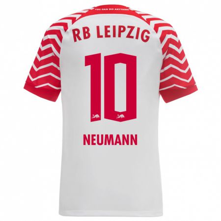 Kandiny Herren Cenny Neumann #10 Weiß Heimtrikot Trikot 2023/24 T-Shirt Österreich