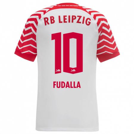 Kandiny Herren Vanessa Fudalla #10 Weiß Heimtrikot Trikot 2023/24 T-Shirt Österreich