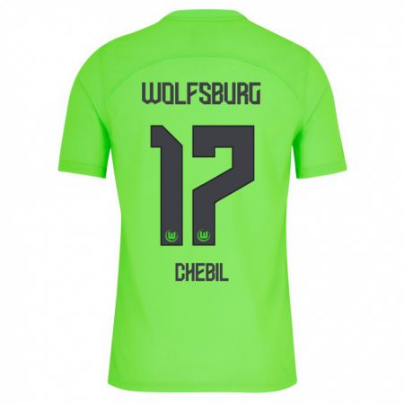 Kandiny Herren Yasin Chebil #17 Grün Heimtrikot Trikot 2023/24 T-Shirt Österreich