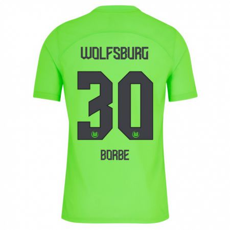 Kandiny Uomo Maglia Anneke Borbe #30 Verde Kit Gara Home 2023/24 Maglietta