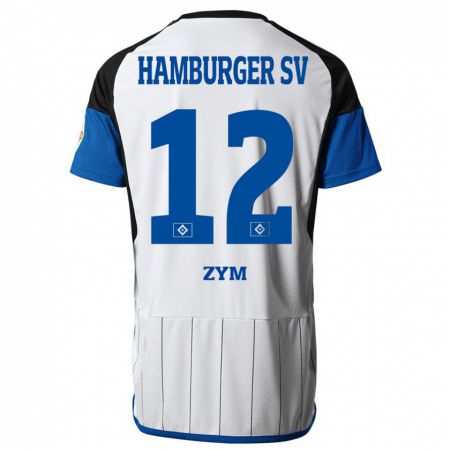 Kandiny Uomo Maglia Marcel Zym #12 Bianco Kit Gara Home 2023/24 Maglietta