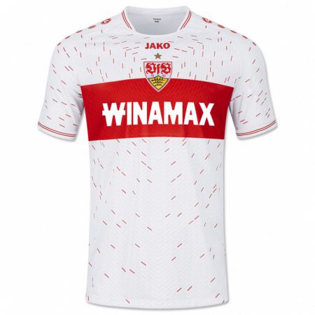 Kandiny Heren Luan Simnica #15 Wit Thuisshirt Thuistenue 2023/24 T-Shirt België