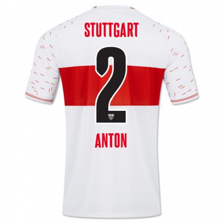 Kandiny Uomo Maglia Waldemar Anton #2 Bianco Kit Gara Home 2023/24 Maglietta