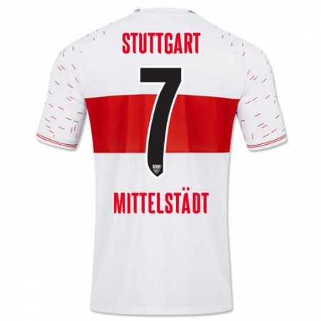 Kandiny Uomo Maglia Maximilian Mittelstädt #7 Bianco Kit Gara Home 2023/24 Maglietta