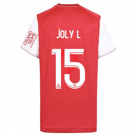 Kandiny Hombre Camiseta Lou Ann Joly #15 Rojo 1ª Equipación 2023/24 La Camisa