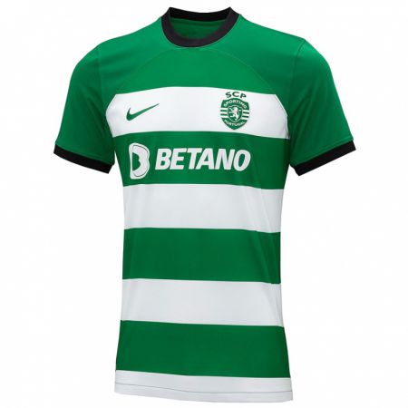 Kandiny Hombre Camiseta Sandro Gamboa #0 Verde 1ª Equipación 2023/24 La Camisa