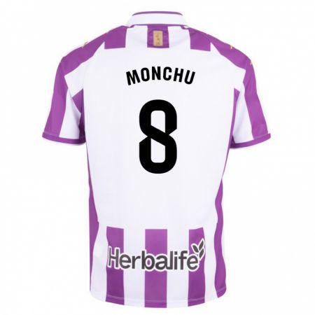 Kandiny Uomo Maglia Monchu #8 Porpora Kit Gara Home 2023/24 Maglietta