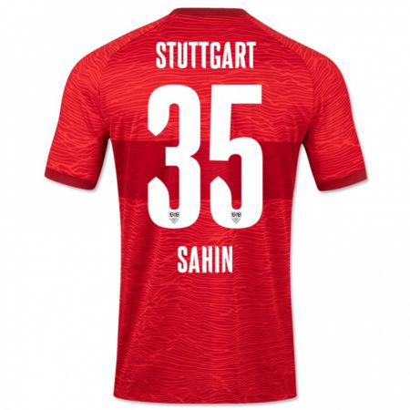 Kandiny Herren Mehmet Sahin #35 Rot Auswärtstrikot Trikot 2023/24 T-Shirt Österreich