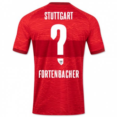 Kandiny Herren Jannik Fortenbacher #0 Rot Auswärtstrikot Trikot 2023/24 T-Shirt Österreich