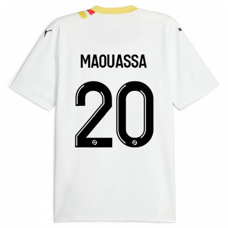 Kandiny Uomo Maglia Faitout Maouassa #20 Nero Kit Gara Away 2023/24 Maglietta