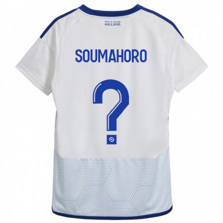 Kandiny Uomo Maglia Mohamed Soumahoro #0 Bianco Kit Gara Away 2023/24 Maglietta