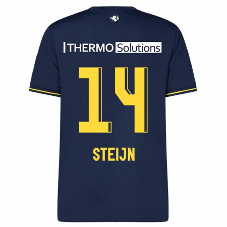 Kandiny Herren Sem Steijn #14 Marine Auswärtstrikot Trikot 2023/24 T-Shirt Österreich