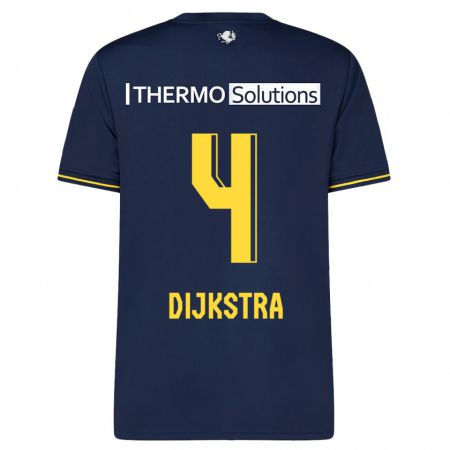 Kandiny Herren Caitlin Dijkstra #4 Marine Auswärtstrikot Trikot 2023/24 T-Shirt Österreich