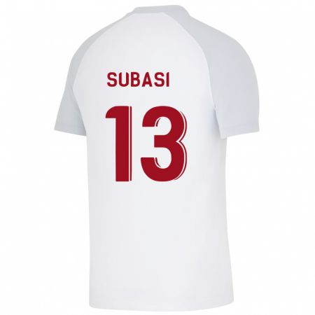 Kandiny Uomo Maglia Kadir Subasi #13 Bianco Kit Gara Away 2023/24 Maglietta