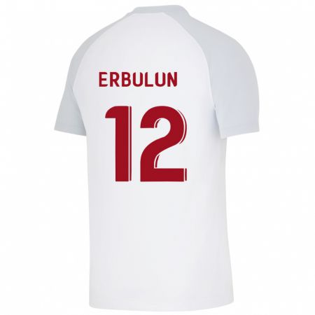 Kandiny Hombre Camiseta Helin Erbulun #12 Blanco 2ª Equipación 2023/24 La Camisa