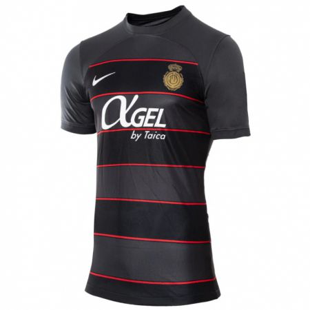 Kandiny Uomo Maglia Yahir Antúnez #12 Nero Kit Gara Away 2023/24 Maglietta