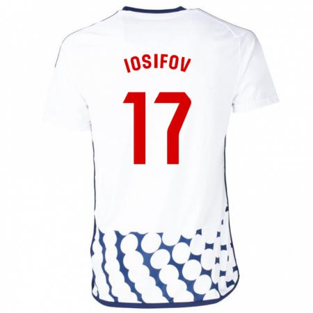 Kandiny Uomo Maglia Nikita Iosifov #17 Bianco Kit Gara Away 2023/24 Maglietta