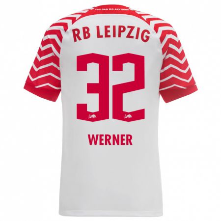 Kandiny Damen Mia Werner #32 Weiß Heimtrikot Trikot 2023/24 T-Shirt Österreich