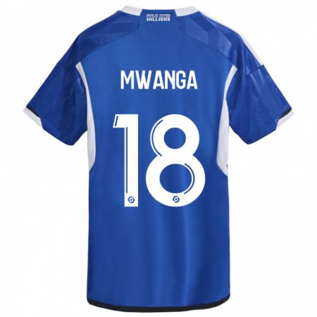 Kandiny Donna Maglia Junior Mwanga #18 Blu Kit Gara Home 2023/24 Maglietta