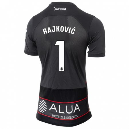 Kandiny Donna Maglia Predrag Rajkovic #1 Nero Kit Gara Away 2023/24 Maglietta