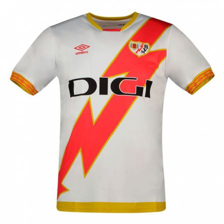 Kandiny Niño Camiseta Nathaniel Kim #0 Blanco 1ª Equipación 2023/24 La Camisa