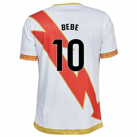 Kandiny Niño Camiseta Bebé #10 Blanco 1ª Equipación 2023/24 La Camisa