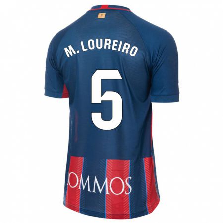 Kandiny Niño Camiseta Miguel Loureiro #5 Armada 1ª Equipación 2023/24 La Camisa