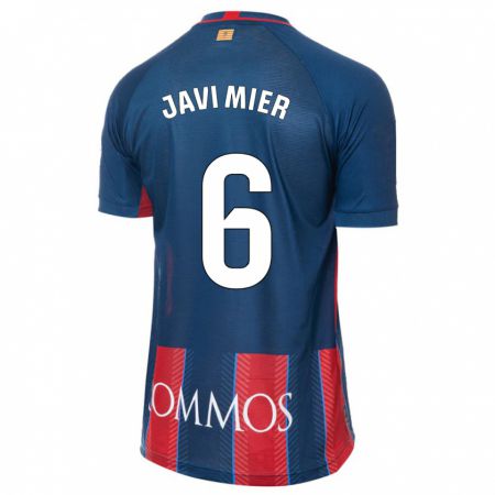 Kandiny Niño Camiseta Javi Mier #6 Armada 1ª Equipación 2023/24 La Camisa