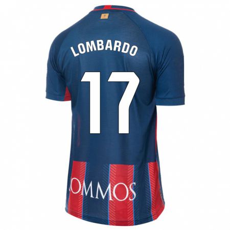 Kandiny Niño Camiseta Enzo Lombardo #17 Armada 1ª Equipación 2023/24 La Camisa