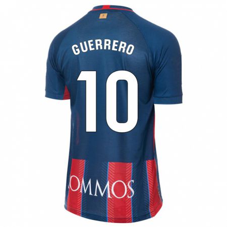 Kandiny Bambino Maglia Fernando Guerrero #10 Marina Militare Kit Gara Home 2023/24 Maglietta