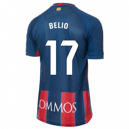 Kandiny Niño Camiseta Marta Belio #17 Armada 1ª Equipación 2023/24 La Camisa