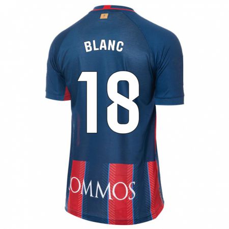 Kandiny Niño Camiseta Laia Blanc #18 Armada 1ª Equipación 2023/24 La Camisa