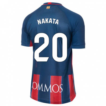 Kandiny Bambino Maglia Yuki Nakata #20 Marina Militare Kit Gara Home 2023/24 Maglietta