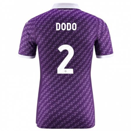 Kandiny Bambino Maglia Dodô #2 Viola Kit Gara Home 2023/24 Maglietta