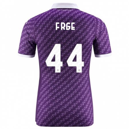 Kandiny Bambino Maglia Emma Færge #44 Viola Kit Gara Home 2023/24 Maglietta