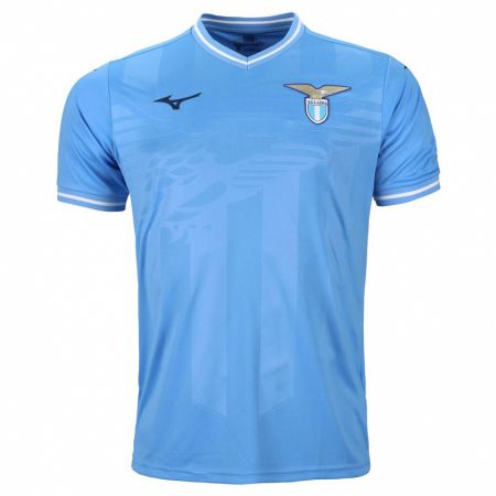 Kandiny Kinderen Cristiano Trifelli #0 Blauw Thuisshirt Thuistenue 2023/24 T-Shirt België