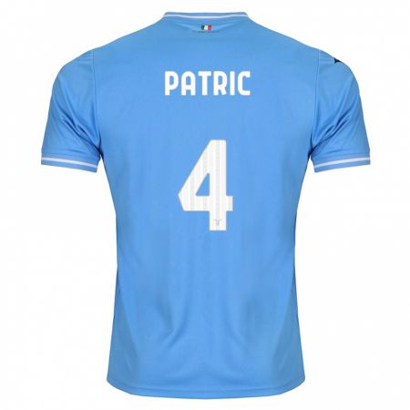 Kandiny Kinder Patric #4 Blau Heimtrikot Trikot 2023/24 T-Shirt Österreich