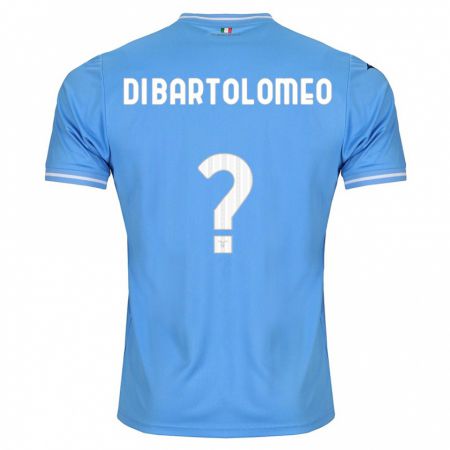 Kandiny Bambino Maglia Damiano Di Bartolomeo #0 Blu Kit Gara Home 2023/24 Maglietta