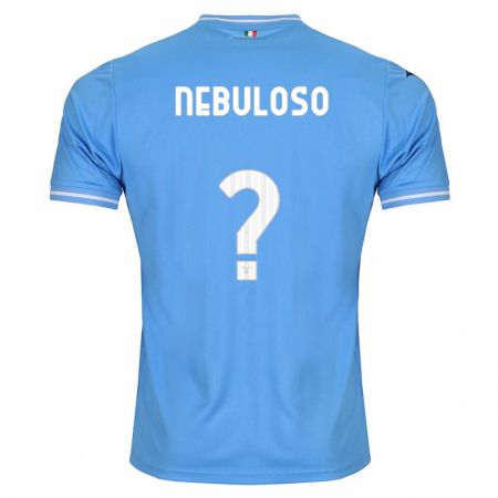 Kandiny Kinderen Giulio Nebuloso #0 Blauw Thuisshirt Thuistenue 2023/24 T-Shirt België