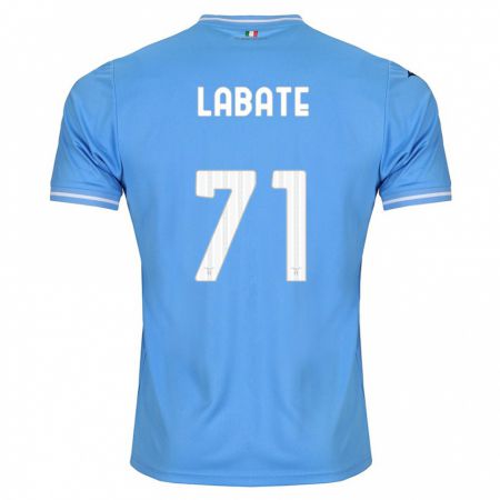 Kandiny Kinderen Camilla Labate #71 Blauw Thuisshirt Thuistenue 2023/24 T-Shirt België