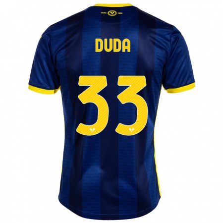 Kandiny Niño Camiseta Ondrej Duda #33 Armada 1ª Equipación 2023/24 La Camisa México