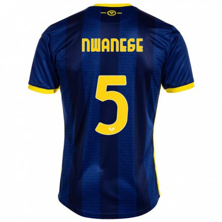 Kandiny Niño Camiseta Karlson Nwanege #5 Armada 1ª Equipación 2023/24 La Camisa México