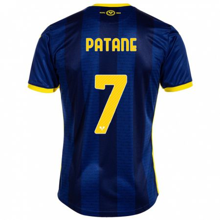 Kandiny Bambino Maglia Nicola Patanè #7 Marina Militare Kit Gara Home 2023/24 Maglietta