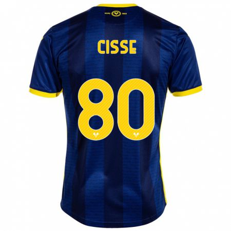 Kandiny Bambino Maglia Alphadjo Cissè #80 Marina Militare Kit Gara Home 2023/24 Maglietta