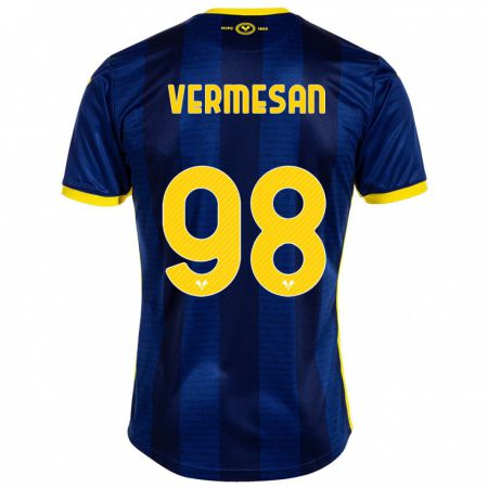 Kandiny Bambino Maglia Ioan Vermesan #98 Marina Militare Kit Gara Home 2023/24 Maglietta